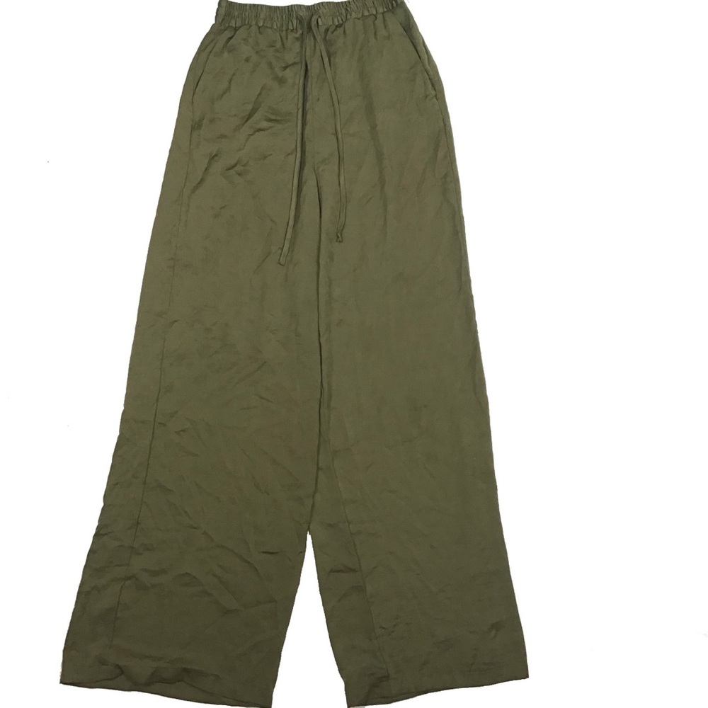 Flowy silk pants